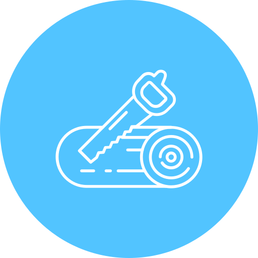 Sawing Generic color fill icon