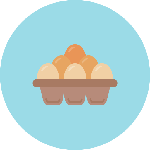Eggs Generic color fill icon