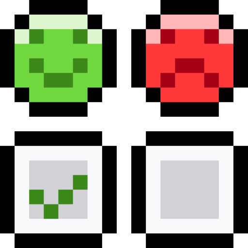 Feedback emoji Pixel Linear color icon