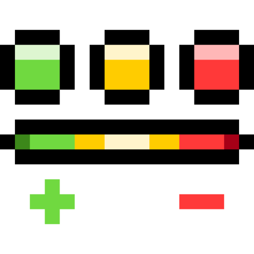 clasificación Pixel Linear color icono