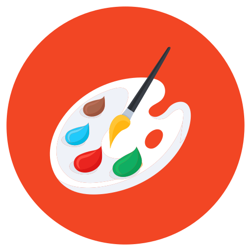 Color palette Generic Circular icon