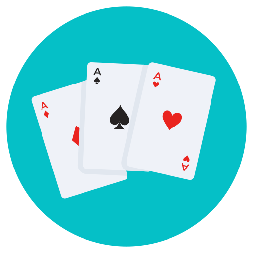 ポーカーカード Generic Circular icon