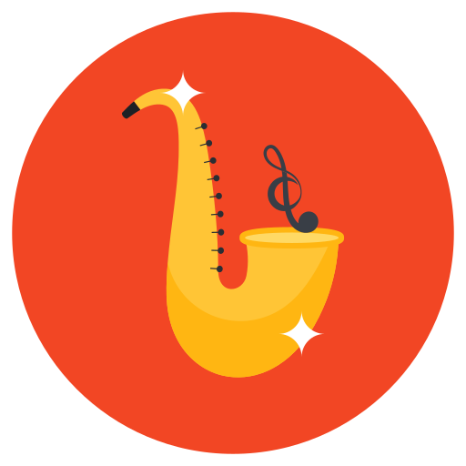 Saxophone Generic Circular icon