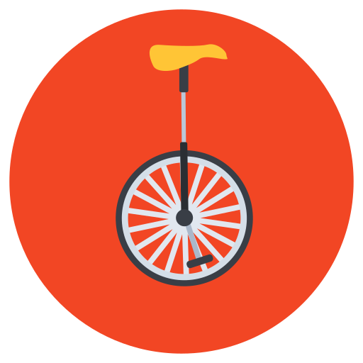 monocycle Generic Circular Icône