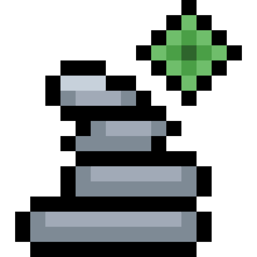 スパ Pixel Linear color icon