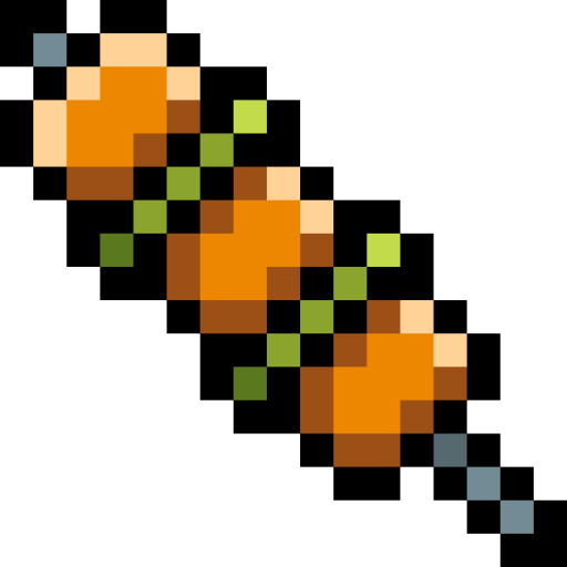 Yakitori Pixel Linear color icon