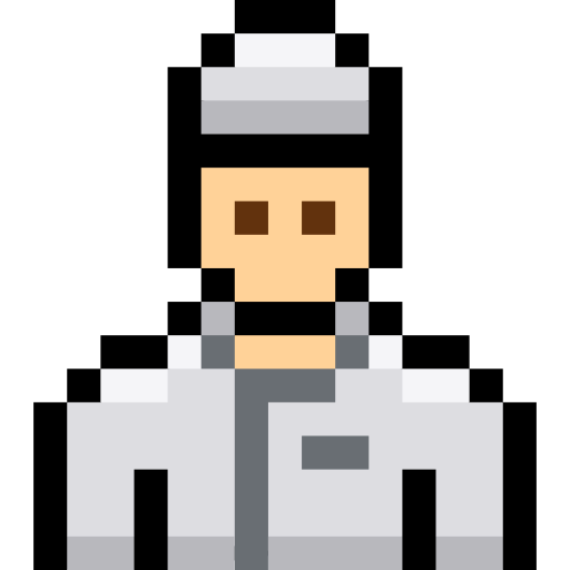 Chef Pixel Linear color icon