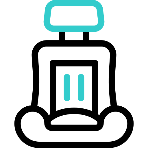 車の座席 Basic Accent Outline icon