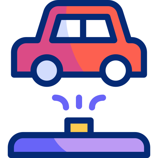 myjnia samochodowa Basic Accent Lineal Color ikona