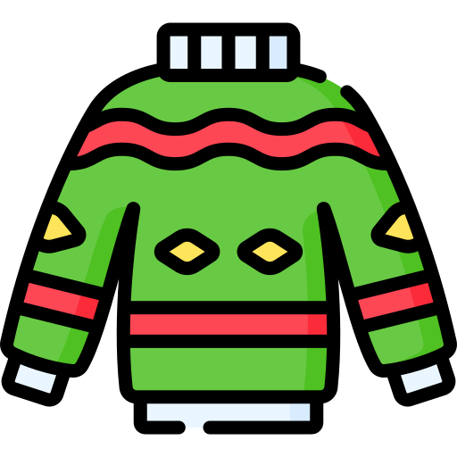 Ugly sweater Special Lineal color icon