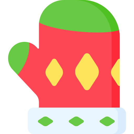 Christmas glove Special Flat icon