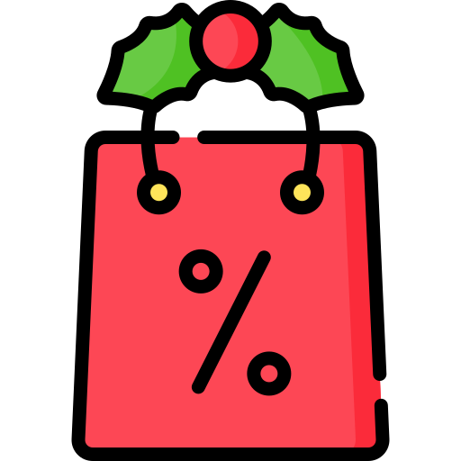 Christmas sale Special Lineal color icon