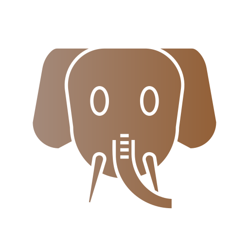 코끼리 Generic gradient fill icon