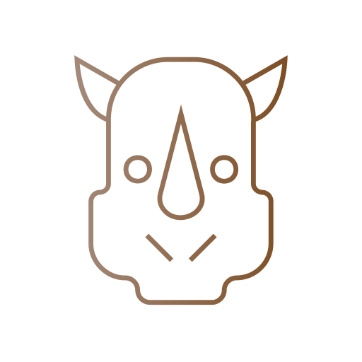 rinoceronte Generic gradient outline icono