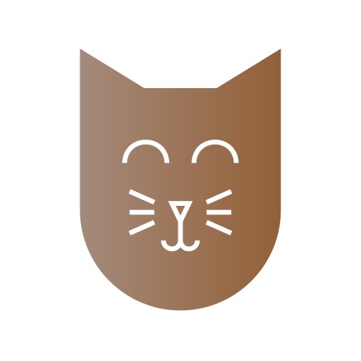 katze Generic gradient fill icon