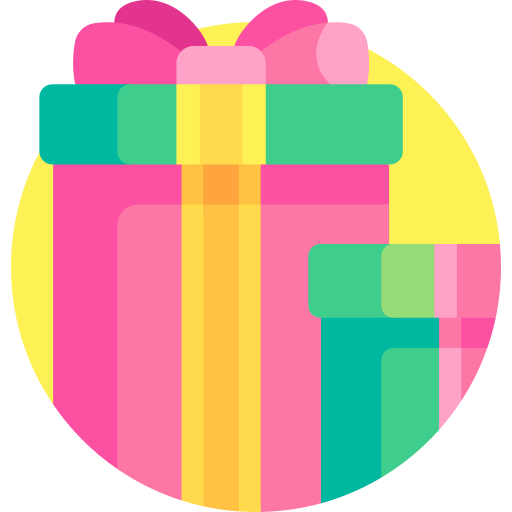 Christmas gift Detailed Flat Circular Flat icon
