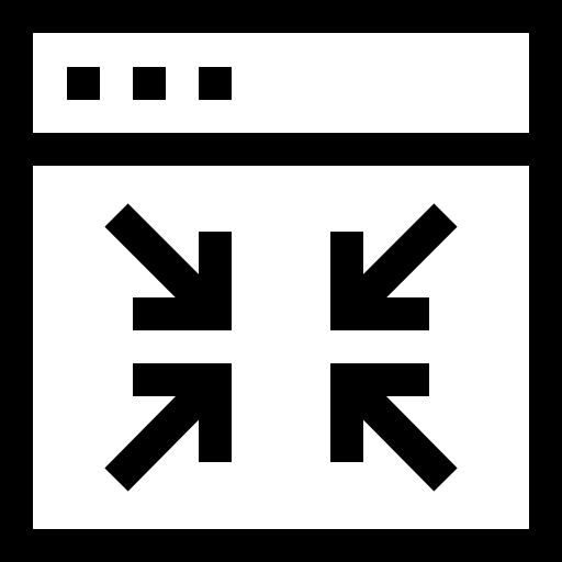 최소화 Basic Straight Lineal icon