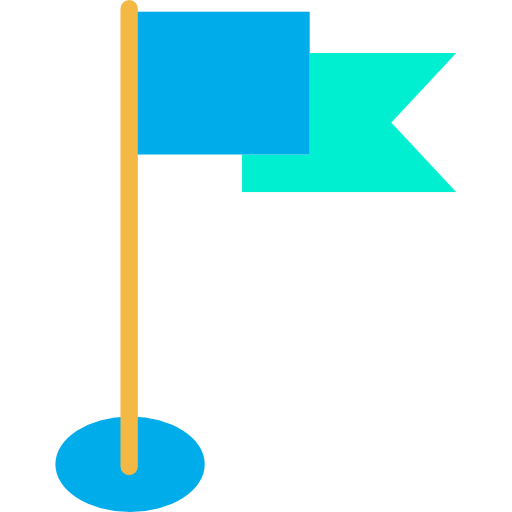 깃발 Kiranshastry Flat icon