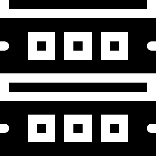 ram Basic Straight Filled icono