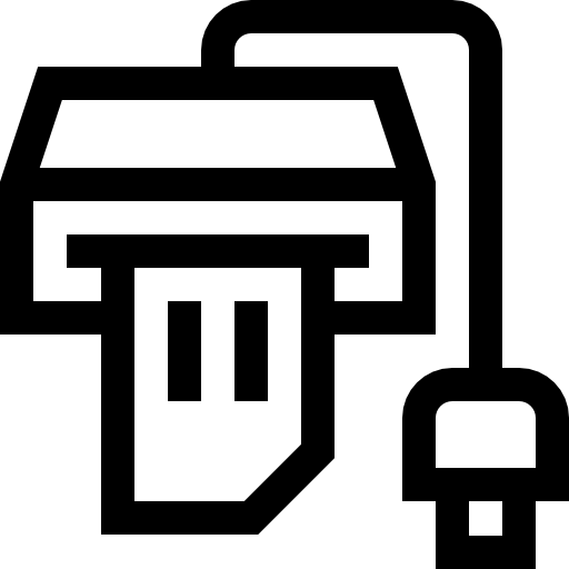 kartenleser Basic Straight Lineal icon
