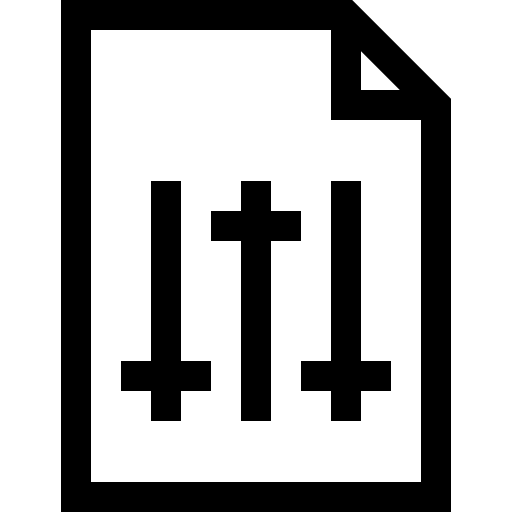 Конфигурация Basic Straight Lineal иконка
