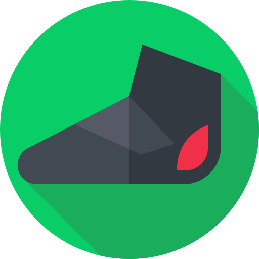 ブーツ Flat Circular Flat icon