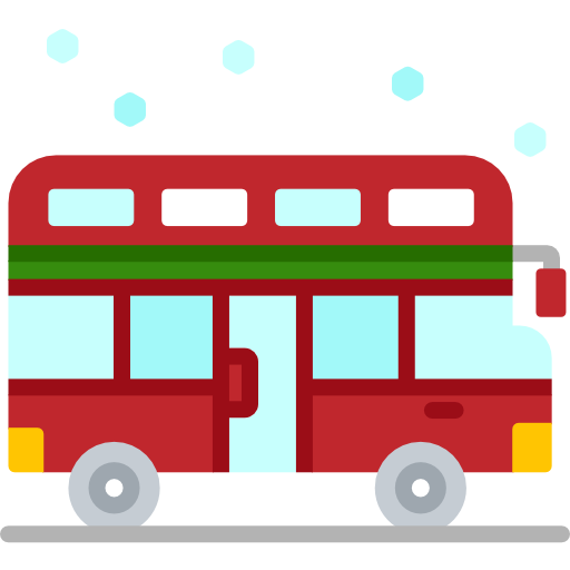 Double decker bus Special Flat icon