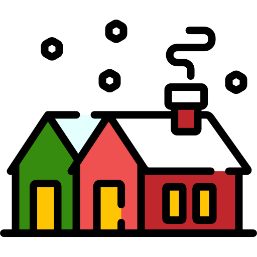 Houses Special Lineal color icon