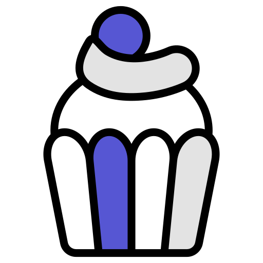Cup cake Generic color lineal-color icon