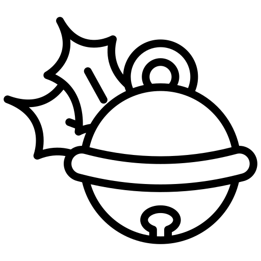 ジングルベル Generic black outline icon