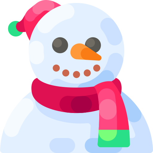 Snowman Special Shine Flat icon