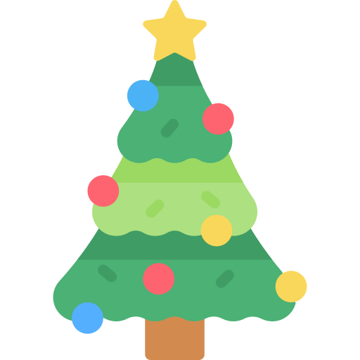árbol de navidad Special Flat icono