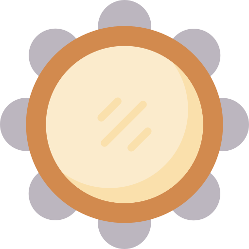 Tambourine Special Flat icon