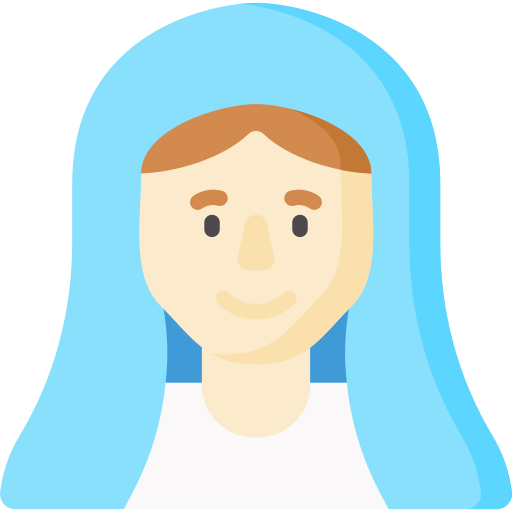 Virgin mary Special Flat icon