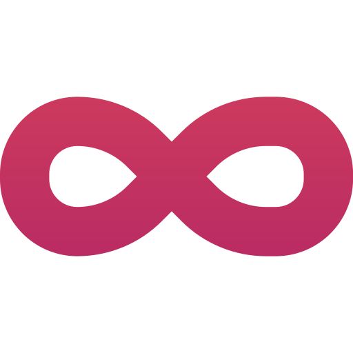 Infinity Generic gradient fill icon