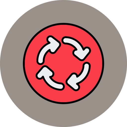 bucle Generic color lineal-color icono