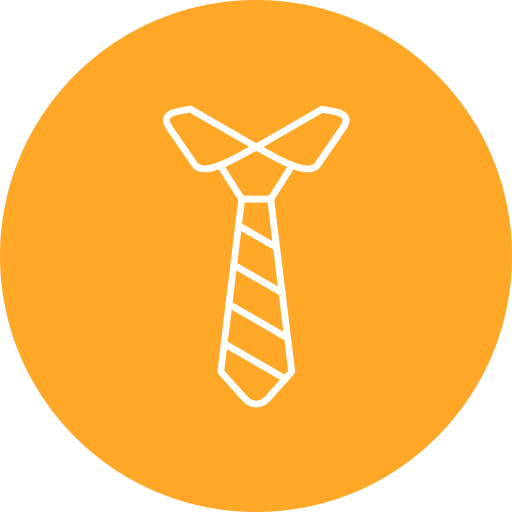 Necktie Generic color fill icon