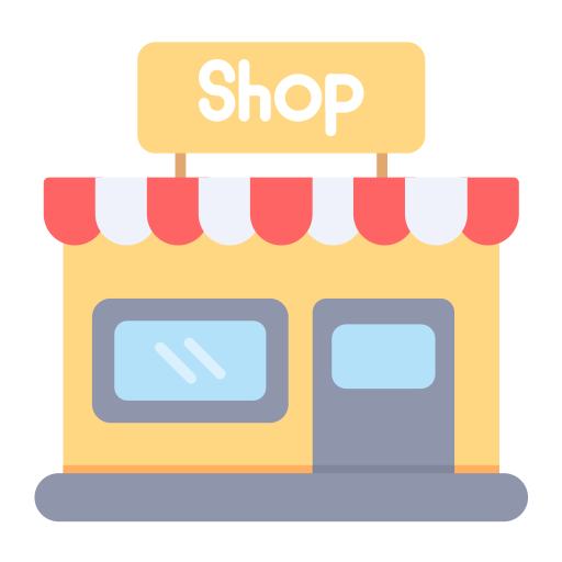 Shopping store Generic color fill icon