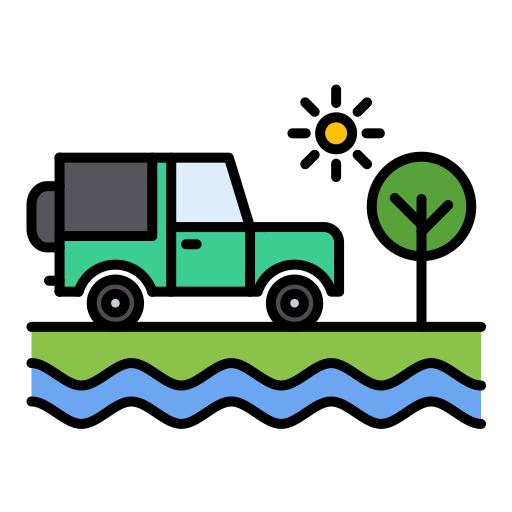 offroad Generic color lineal-color icon