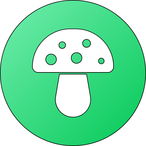 Mushroom Generic gradient lineal-color icon