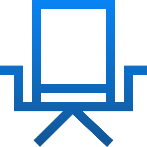 椅子 Generic gradient outline icon