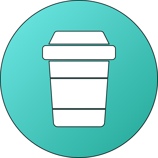 filiżanka kawy Generic gradient lineal-color ikona