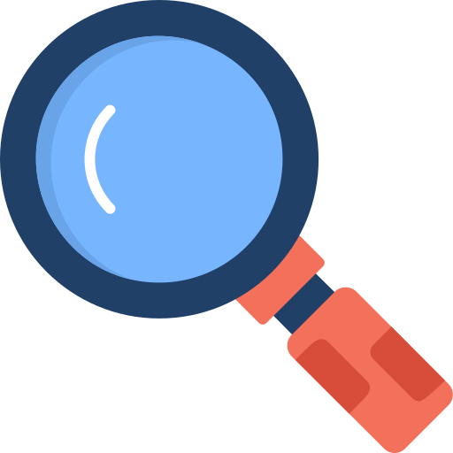 Magnifier Generic color fill icon