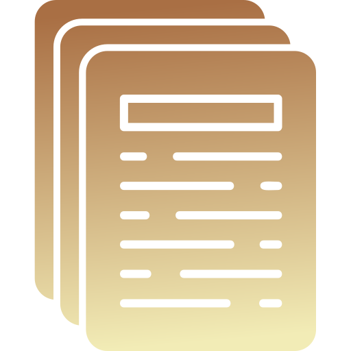 documents Generic gradient fill Icône