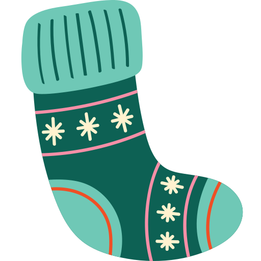 クリスマスの靴下 Generic color fill icon