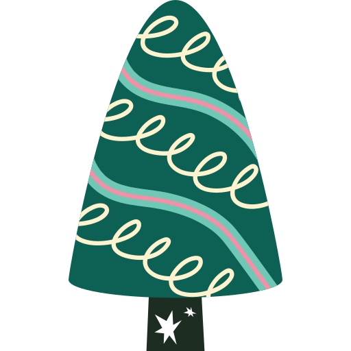クリスマスツリー Generic color fill icon