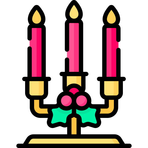 candelabro Special Lineal color icono