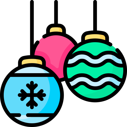 クリスマスボール Special Lineal color icon