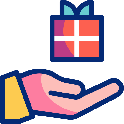geschenk Basic Accent Lineal Color icon