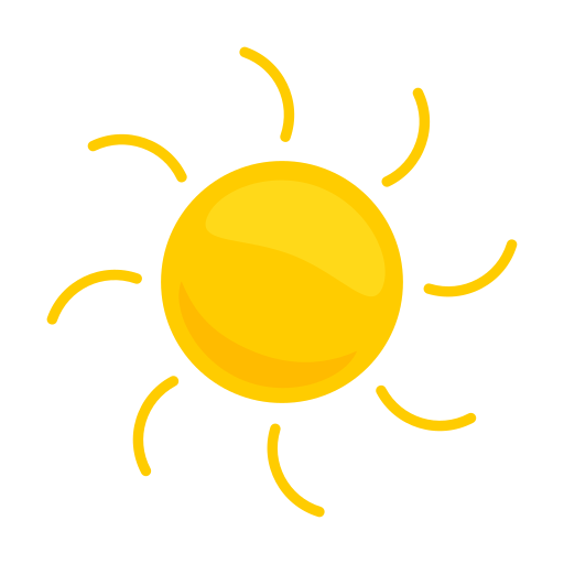 Sun Generic color fill icon